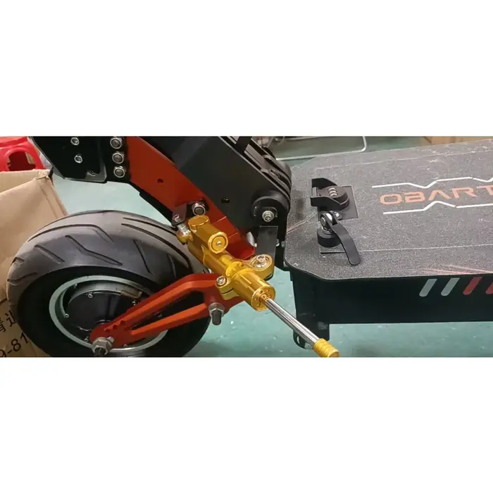 Obarter-Amortisseur de scooter électrique tout-terrain D5, empêche la tête de balancer, stabilisateur de scooter