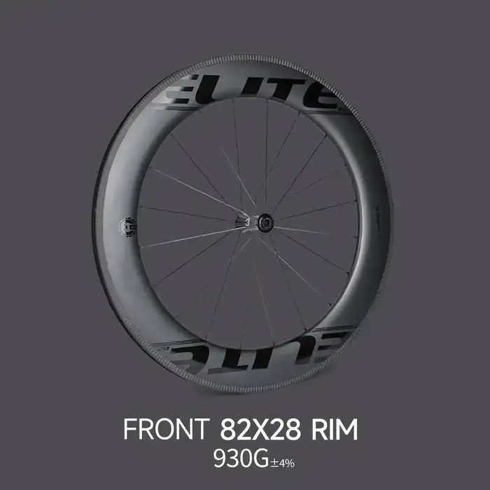 Roues ELITEWHEELS AERO-TT en fibre de carbone pour triathlon