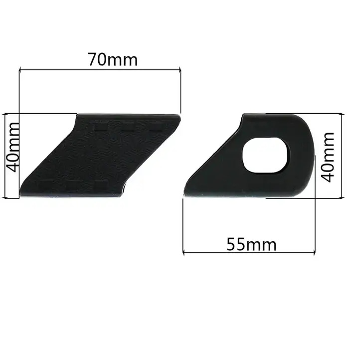 ENLEE-Juste de protection universelle pour manivelle de vélo de montagne, ensemble d'accessoires de vélo VTT, 4 pièces/1 ensemble