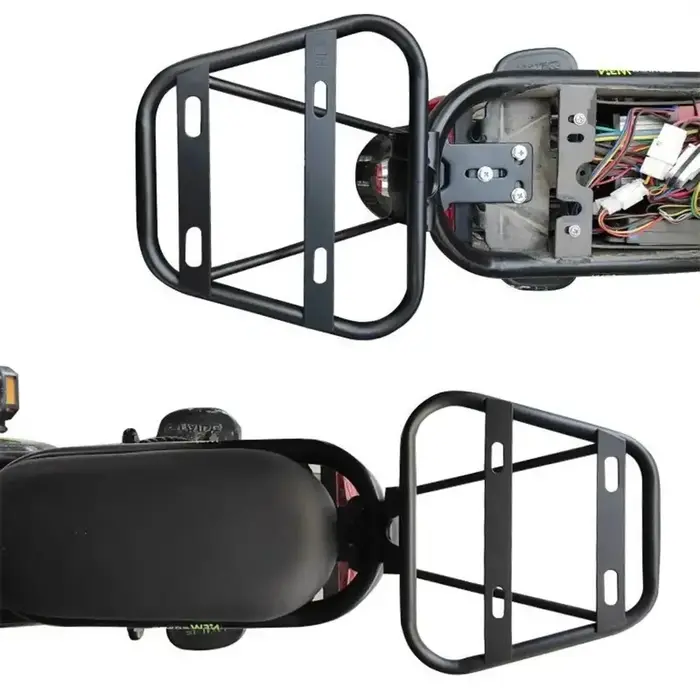 Porte-bagages arrière pour vélo électrique