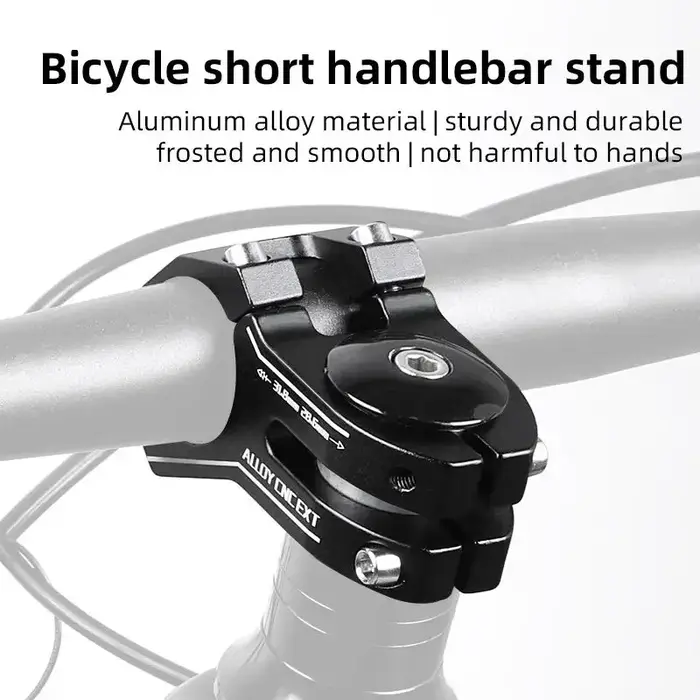Potence de guidon courte en aluminium CNC pour vélo de route