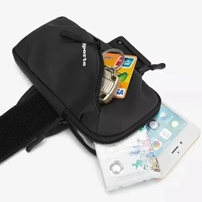 Support de téléphone en cours d'exécution sacs de Jogging pour iPhone Samsung universel étanche PU sport brassard téléphones bras sac accessoire de course