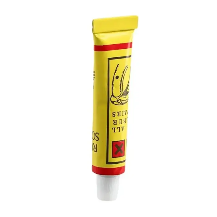 Kit de patchs pour pneus de vélo, colle de réparation instantanée de crevaison et ciment en caoutcho