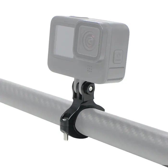 Support de guidon en aluminium CNC pour caméra d'action GoPro et sport de cyclisme stable et robuste pour vélo moto ski