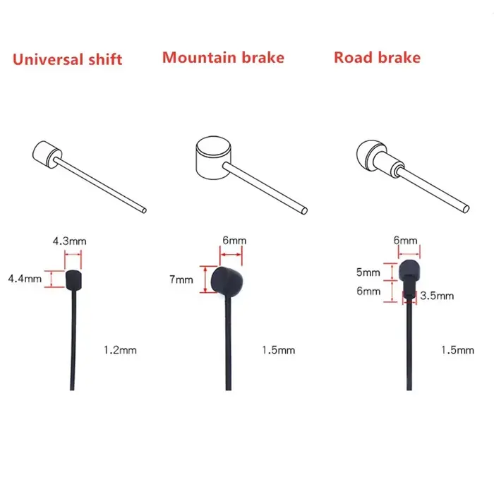 Tube de ligne de Transmission Variable pour frein de vélo de route et de montagne