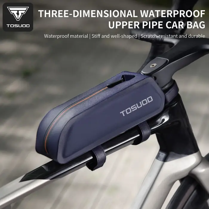 TOSUOD – sac de vélo imperméable pour tube supérieur