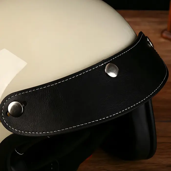 Visière de casque rétro à 3 broches