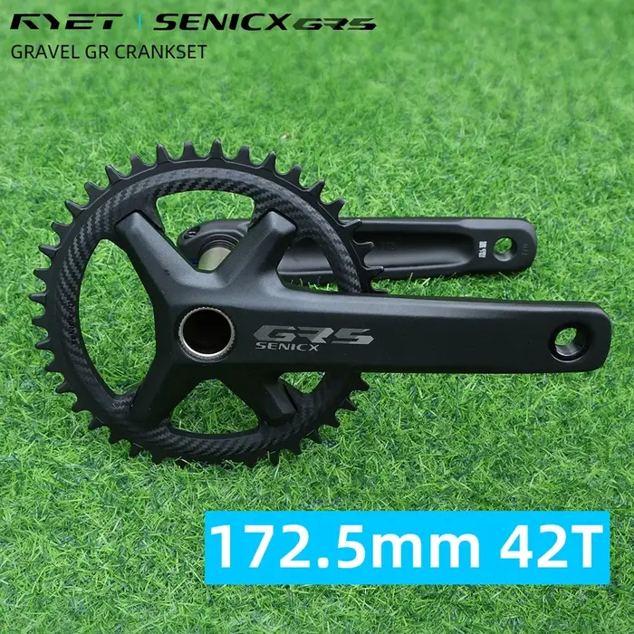 RYET Senicx gravier vélo péritelles 24mm broche 165/170/172.5/175MM