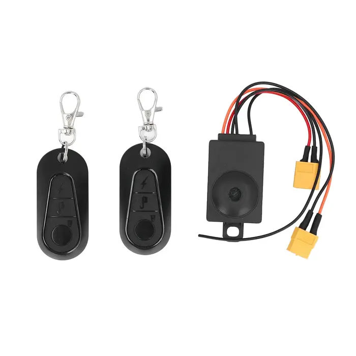 Système d'alarme de sécurité pour vélo électrique avec 2 télécommandes, antivol, étanche, port de so