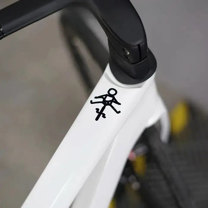 Nouveaux autocollants amusants pour cadre de vélo