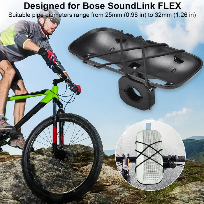 Support de vélo pour haut-parleur portable