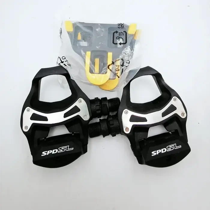 Pédales de course SHIMANO PD-R550 – Ultralégères simple face pour vélos de route
