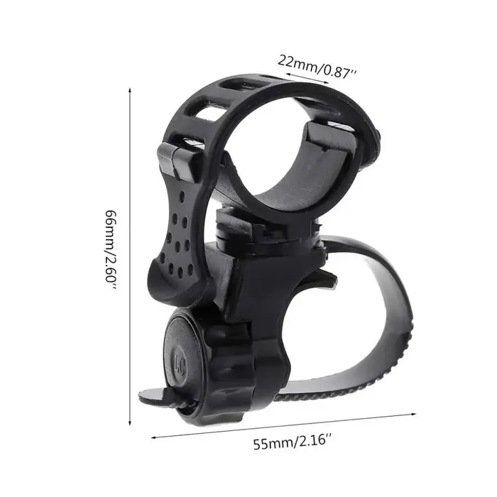 Support de lampe pour guidon de vélo