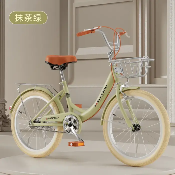 Vélo adulte dames voiture de banlieue voyage urbain hauteur réglable 20 "/22" /24 "léger rétro collège campus