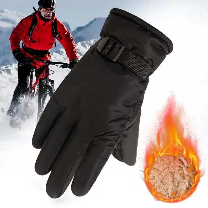 Gants de cyclisme épais pour hommes