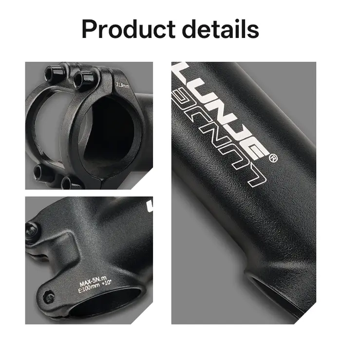 Puissance de vélo ultralégère 60/70/80/90/100/110MM tige