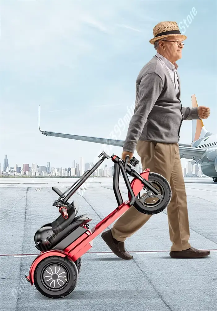 Scooter de mobilité pliant Mini pour personnes âgées handicapées famille puissant