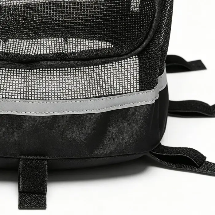 Panier de vélo pour chien avec fenêtre, support de guidon renforcé pour animaux de compagnie, idéal pour les loisirs quotidiens, les trajets et les activités de plein air