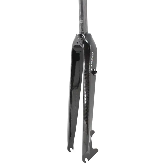 Fourche de VTT 26/27, 5/29er 3K, fourche rigide entièrement brillante en carbone, frein à disque de