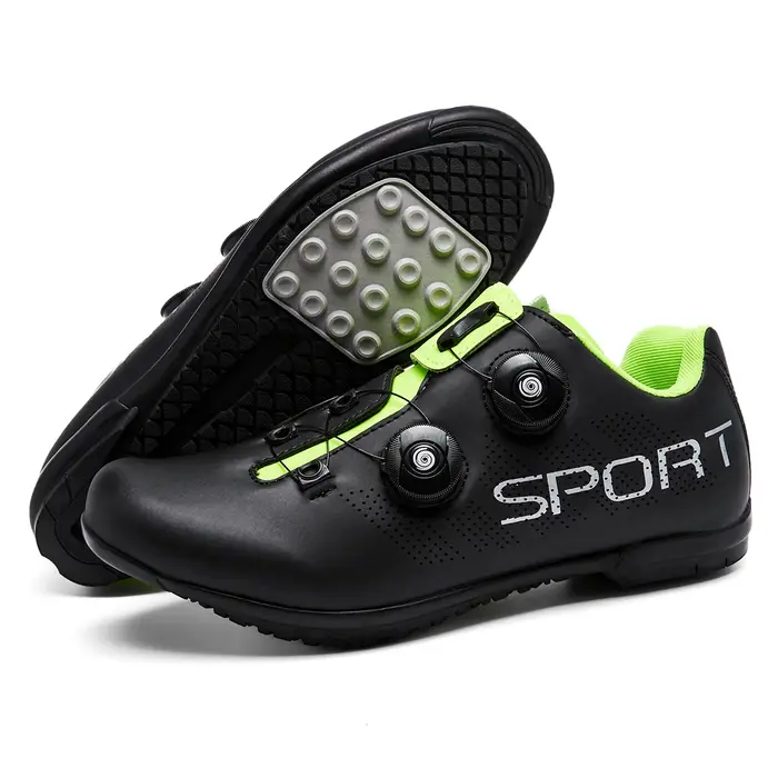 Chaussures de cyclisme respirantes à l'offre elles en caoutchouc