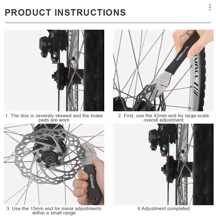 Clé de Correction de frein à disque de vélo