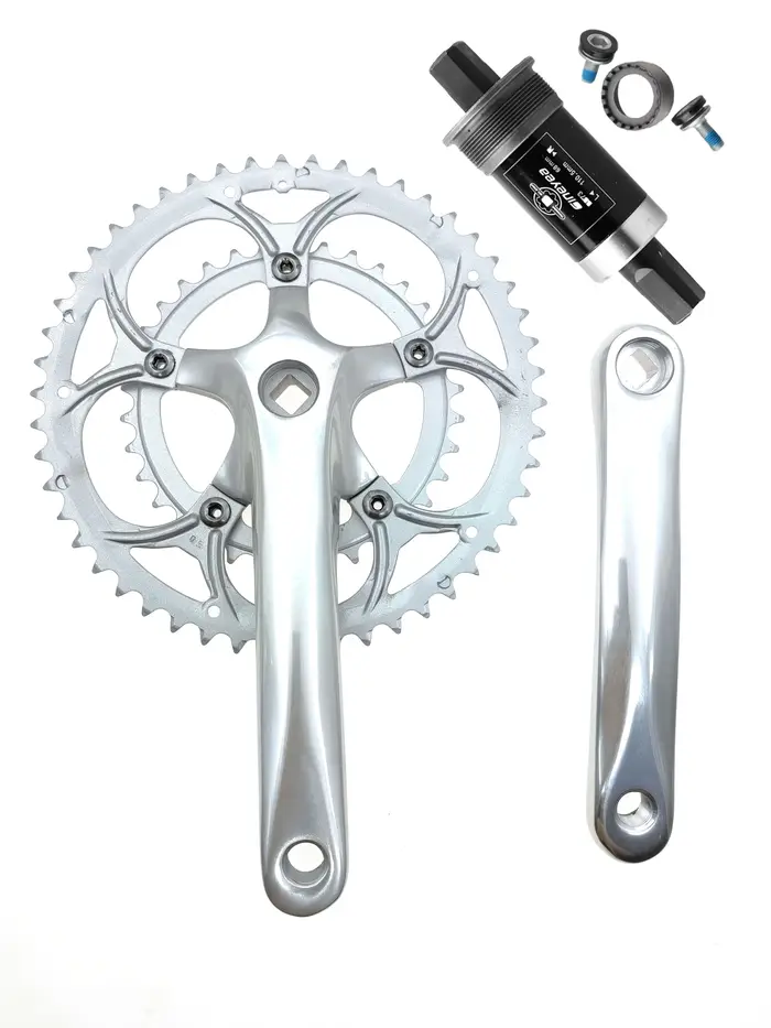 50/34T pédalier de vélo de route BCD 110mm 8/9 vitesses trou de diamant Double pignons pièces de manivelle