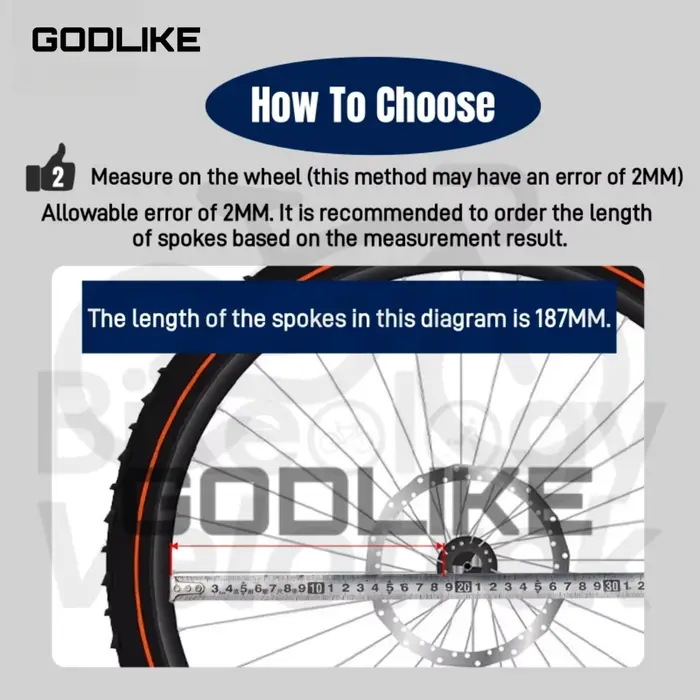 36 pièces rayons de vélo