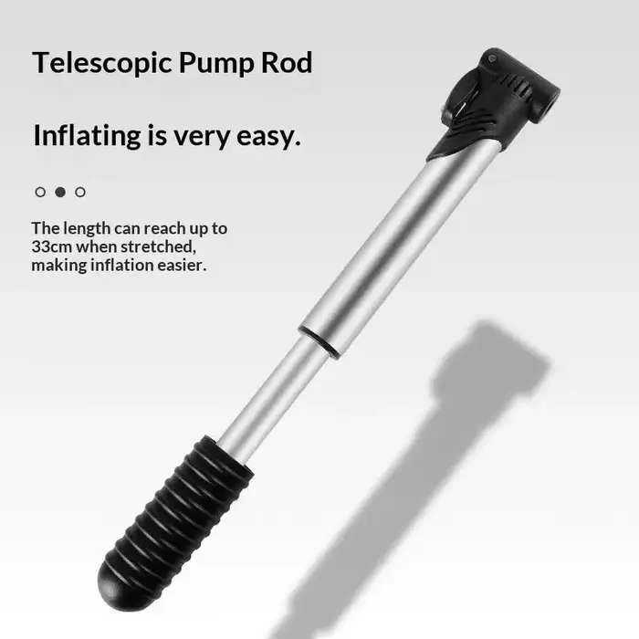 Mini pompe à vélo portable