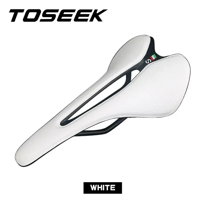 TOSEEK – selle de vélo confortable, imperméable, conception ergonomique, coussin de siège, 258x132mm