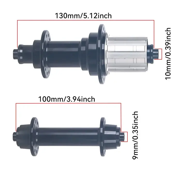 Moyeu arrière de frein j-bend V pour vélo de route HG 8-11s XDR 20H 21H 24H