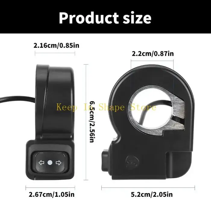 Boutons de clignotants pour trottinettes électriques