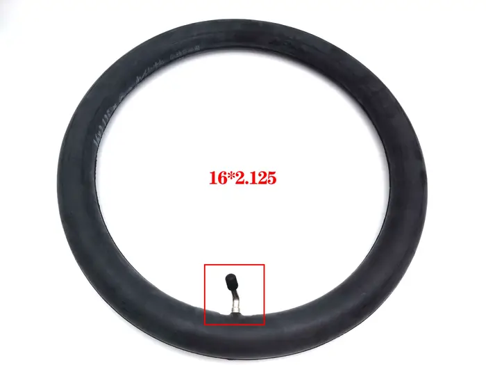 Pneu de 16 pouces pour 2 roues de vélo électrique, accessoires de pneus de 16 pouces, 16x125/54-305