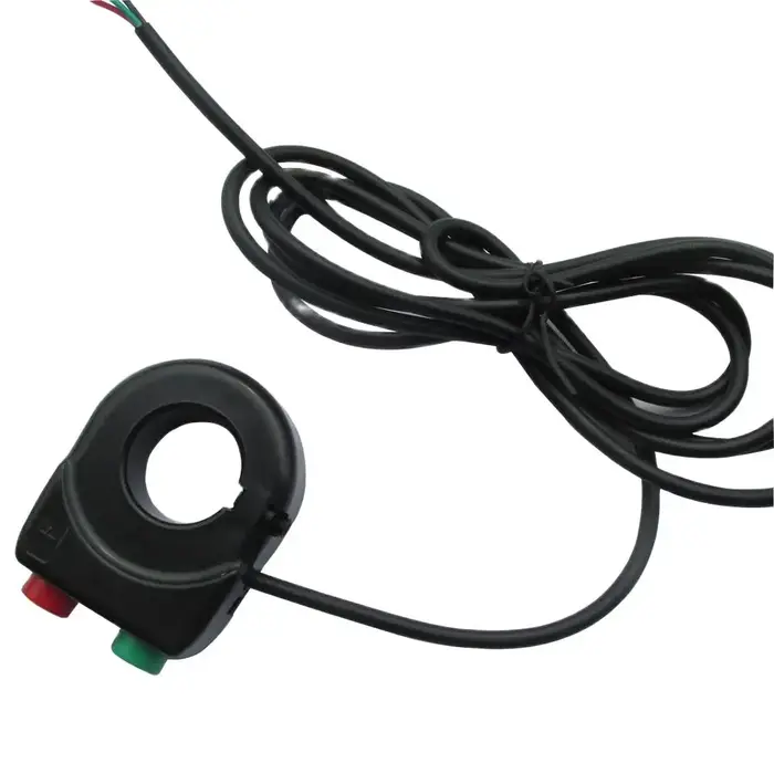 Vélo électrique/vélo Scooter lumière clignotant klaxon bouton marche/arrêt interrupteur