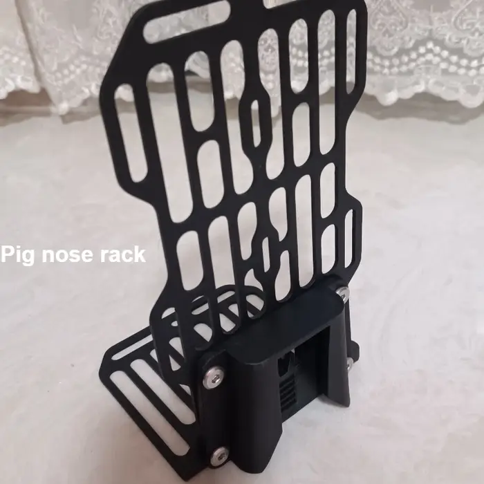 Porte-bagages avant léger pour vélo de route