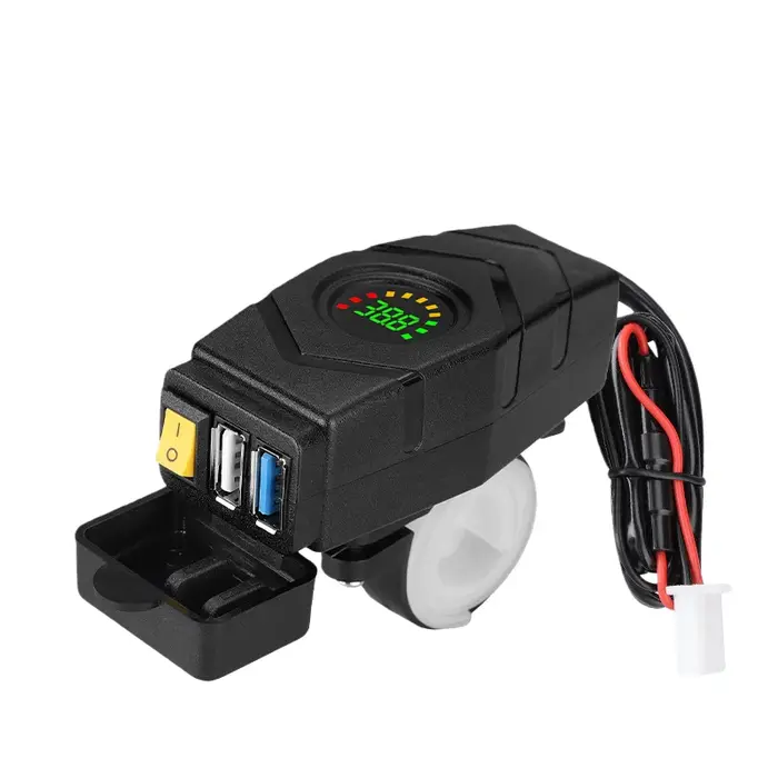 Chargeur USB pour guidon de trottinettes électriques 20-90V