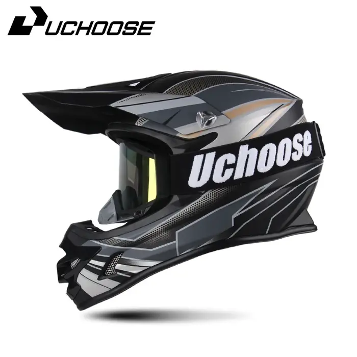 Casques DOT Motocross Kask Cross descente Soporte Casco casque hors route course classique moto Original Enduro lunettes