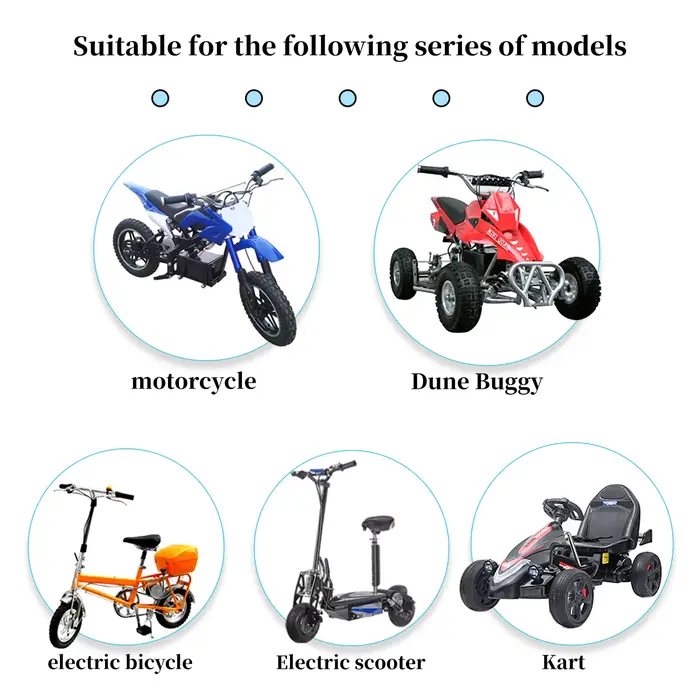 Kits de conversion de scooter électrique Kunray 1000W/1500W/1600W/1800W