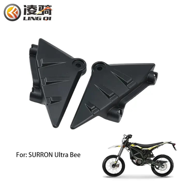 LINGQI Ebike batterie couvercle inférieur panneau latéral Protection garde-boue en plastique pour Ultra abeille Ultrabee vélos électriques Pit Dirt Bike