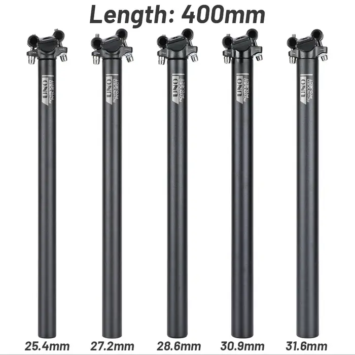 UNO tige de selle de vélo ultralégère en aluminium vtt route VTT tige de selle Tube de selle 25.4/27
