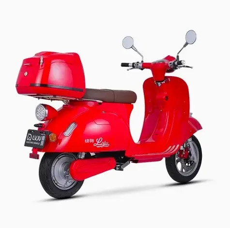 Scooter électrique Victoria de style vintage 72V/1500W avec batteries lithium-ion, moto électrique