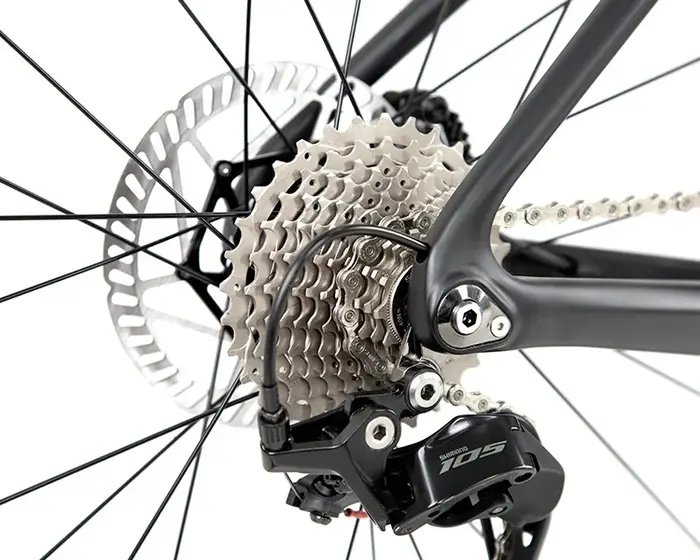Vélo de route en fibre de carbone TWITTER GraveL V3pro 105/R7120-24S avec frein à disque hydraulique 700c*40C T1000