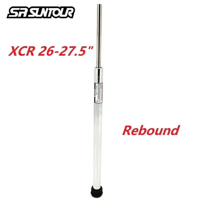 Sr Suntour Amortisseur de fourche avant de rebond XCR, commande amorcée, amortissement, plus récent VTT Fourche Suspension Pièce Fun082-10 1/26/27 pouces