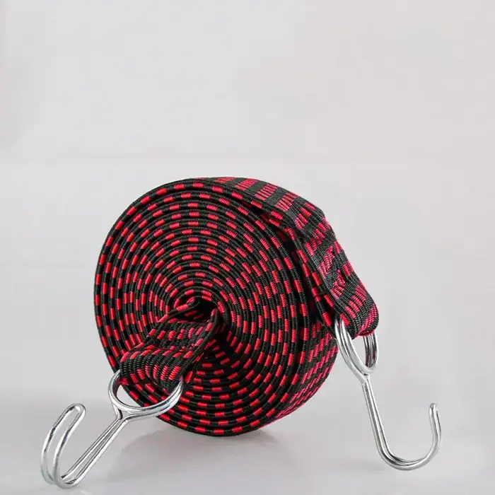 Crochets de corde de bagages en caoutchouc élastiques pour moto