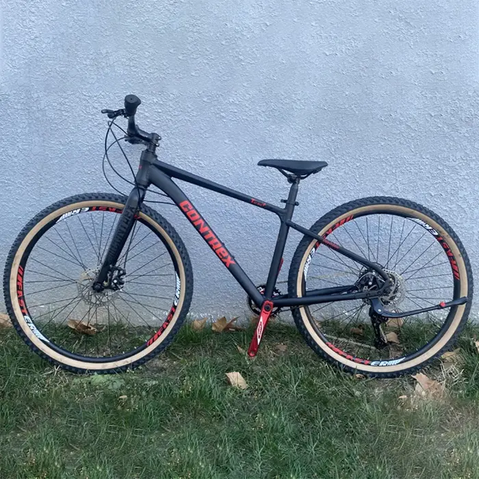 Cadre de vélo de montagne de 27.5 pouces 29 pouces, adapté au cône de frein à disque/tuyau de direction droit, pièces de cyclisme en alliage d'aluminium 6061 O.L.D135mm