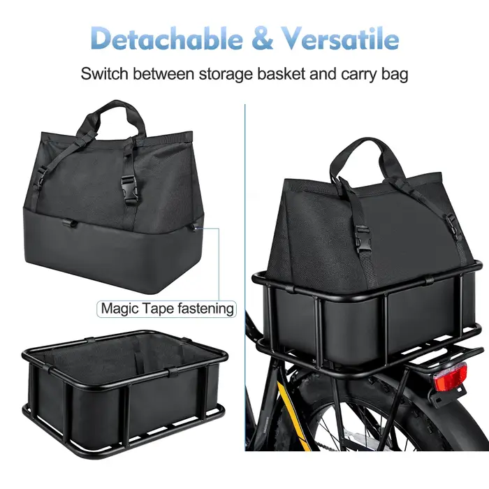 Panier de vélo arrière