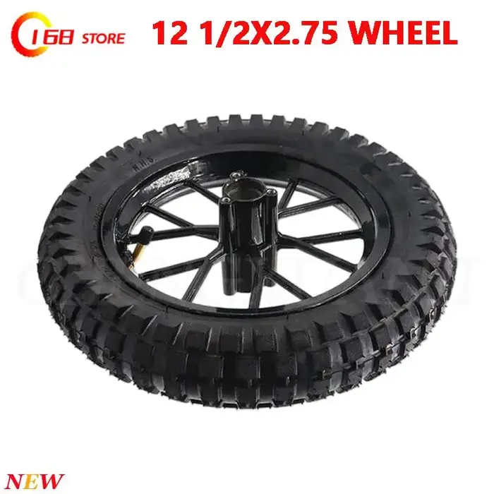 Roues de 12 pouces, roues avant 12 1/2X2.75, adaptées aux vélos électriques, accessoires pour roues 12 1/2X2 1/4