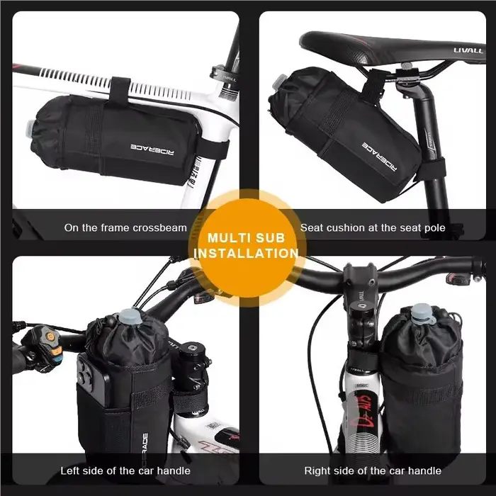 Sac de bouilloire isolé pour vélo de route et vtt