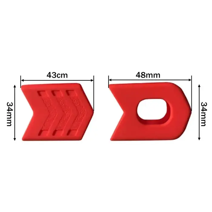ENLEE-Juste de protection universelle pour manivelle de vélo de montagne, ensemble d'accessoires de vélo VTT, 4 pièces/1 ensemble
