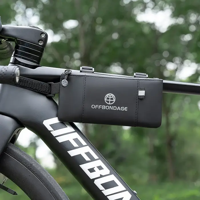 Sac latéral pour tube supérieur de vélo