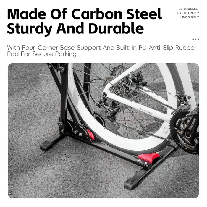 WEST BIKIN – support de stationnement pour vélo 3 en 1